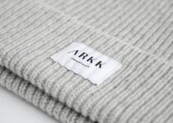 ARKK Beanie | Light Grey Melange -ARKK SALE SHOP ARKK Beanie Light Grey Melange Beanie AC4723 0018 4