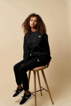 ARKK Box Logo Crewneck | Black -ARKK SALE SHOP ARKK Box Logo Crewneck Black Crewneck AA5154 0099 4