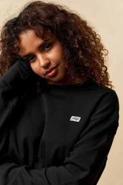 ARKK Box Logo Crewneck | Black -ARKK SALE SHOP ARKK Box Logo Crewneck Black Crewneck AA5154 0099 5