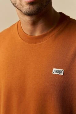 ARKK Box Logo Crewneck | Caramel Cafe -ARKK SALE SHOP ARKK Box Logo Crewneck Caramel Cafe Crewneck AA5155 0354 4