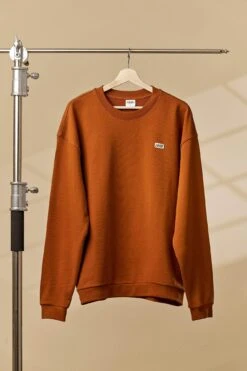 ARKK Box Logo Crewneck | Caramel Cafe -ARKK SALE SHOP ARKK Box Logo Crewneck Caramel Cafe Crewneck AA5155 0354 5