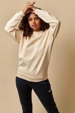 ARKK Box Logo Crewneck | Light Sand -ARKK SALE SHOP ARKK Box Logo Crewneck Light Sand Crewneck AA5152 0246 5