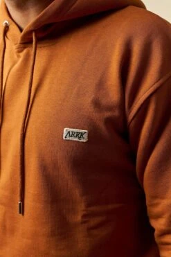 ARKK Box Logo Hoodie | Caramel Cafe -ARKK SALE SHOP ARKK Box Logo Hoodie Caramel Cafe Hoodie AA5159 0354 4