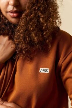 ARKK Box Logo Hoodie | Caramel Cafe -ARKK SALE SHOP ARKK Box Logo Hoodie Caramel Cafe Hoodie AA5159 0354 5