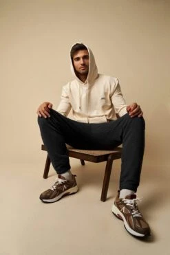 ARKK Box Logo Hoodie | Light Sand -ARKK SALE SHOP ARKK Box Logo Hoodie Light Sand Hoodie AA5158 0246 4