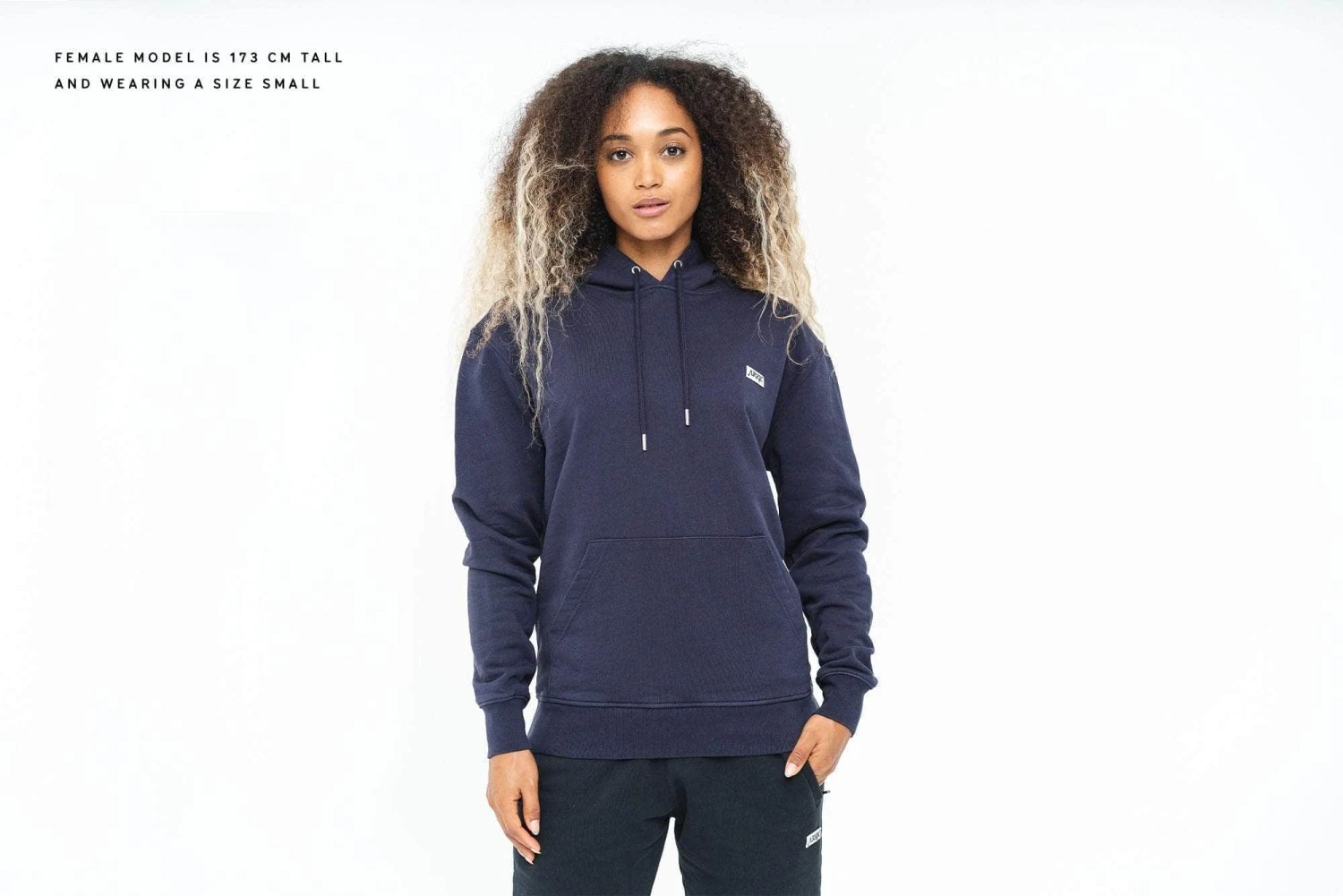 ARKK Box Logo Hoodie | Maritime Blue 6 ARKK Box Logo Hoodie | Maritime Blue - Image 4