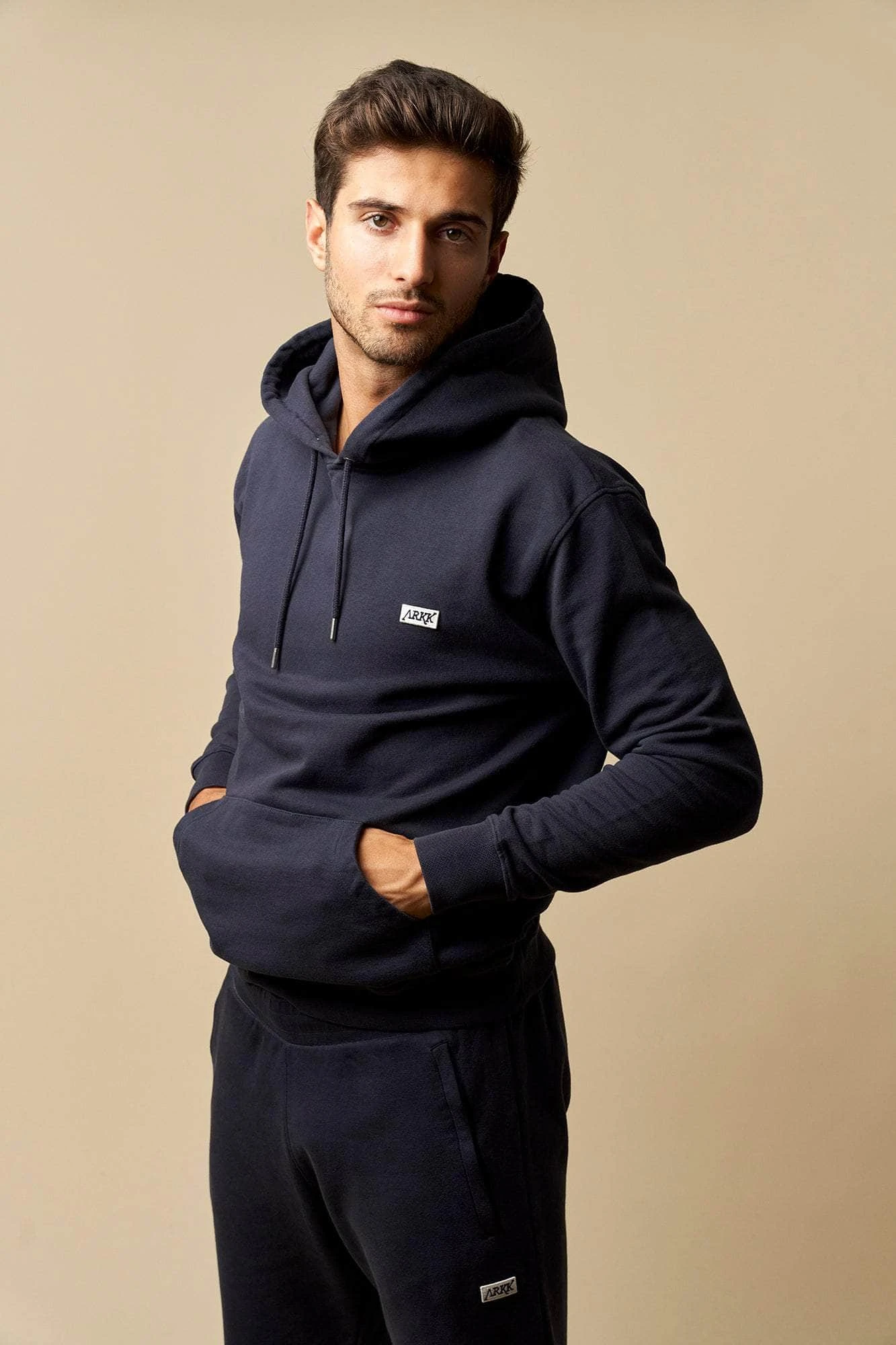 ARKK Box Logo Hoodie | Midnight 4 ARKK Box Logo Hoodie | Midnight - Image 2