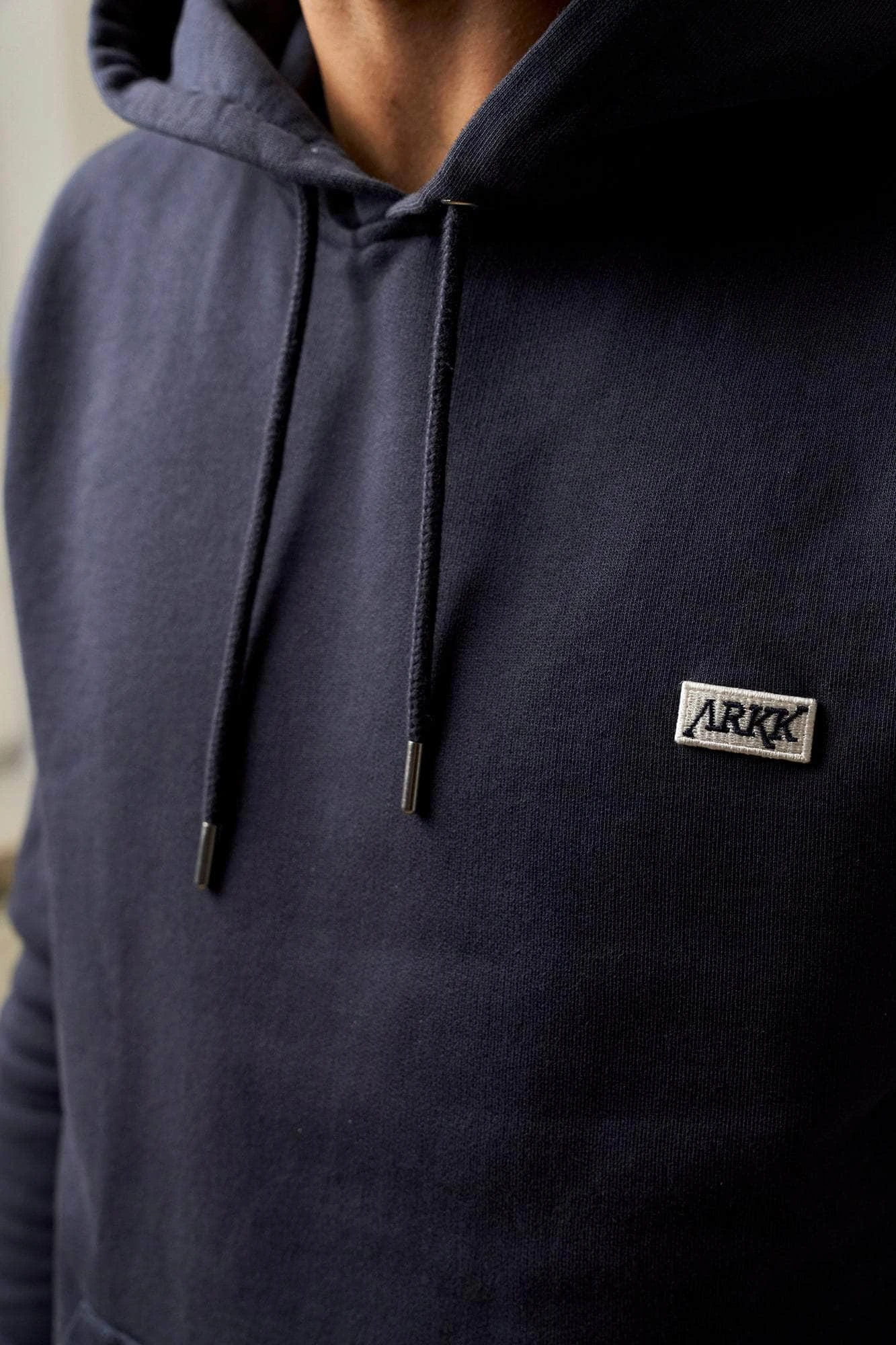 ARKK Box Logo Hoodie | Midnight 5 ARKK Box Logo Hoodie | Midnight - Image 3