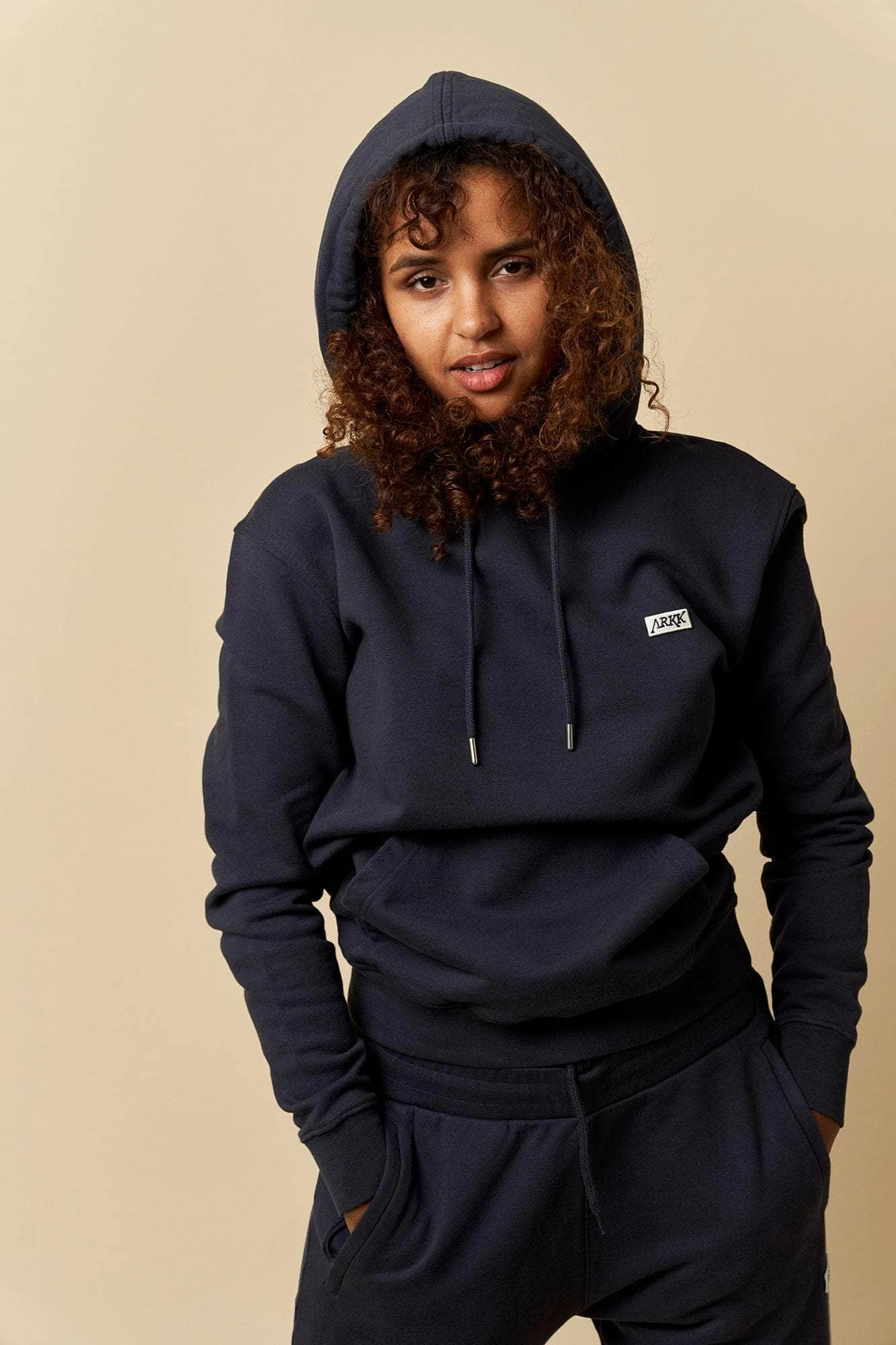 ARKK Box Logo Hoodie | Midnight 6 ARKK Box Logo Hoodie | Midnight - Image 4