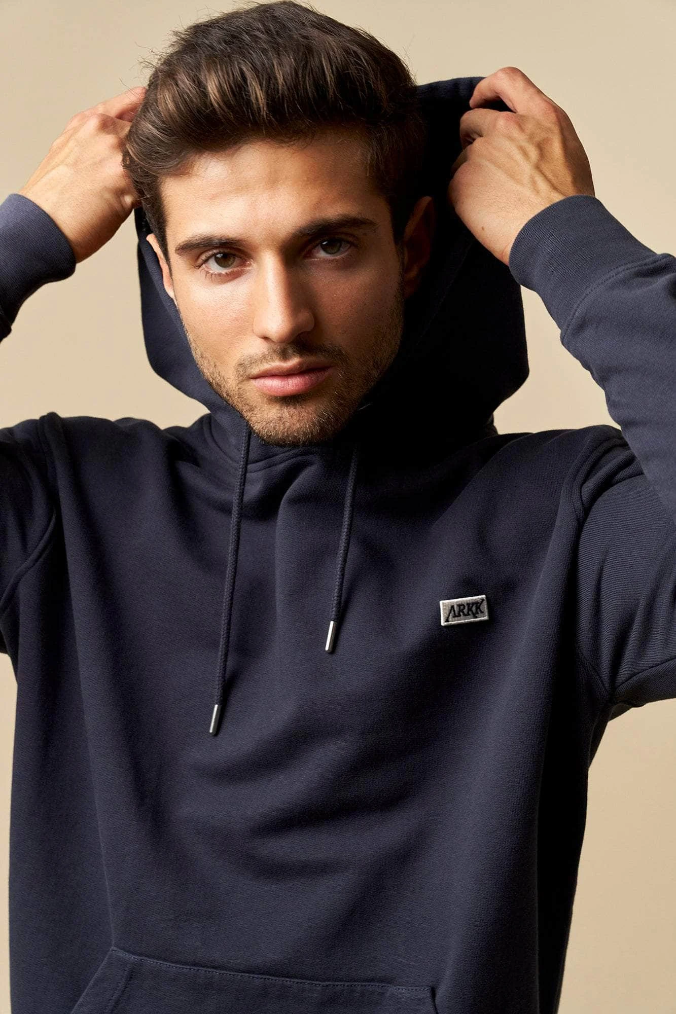 ARKK Box Logo Hoodie | Midnight 3 ARKK Box Logo Hoodie | Midnight