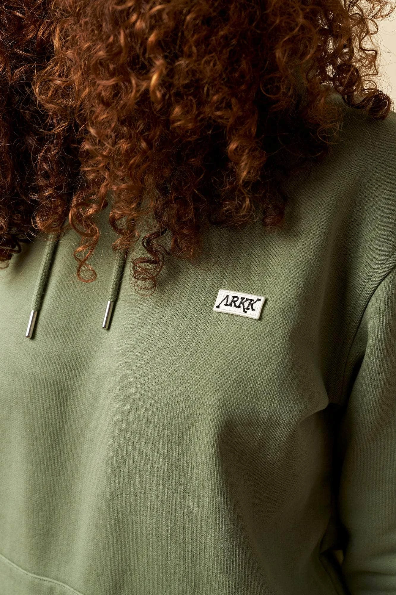 ARKK Box Logo Hoodie | Oil Green 5 ARKK Box Logo Hoodie | Oil Green - Image 3