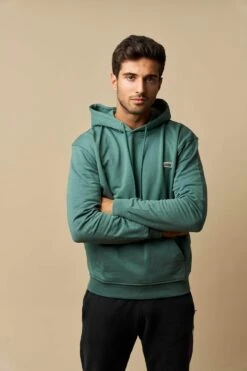 ARKK Box Logo Hoodie | Silver Pine