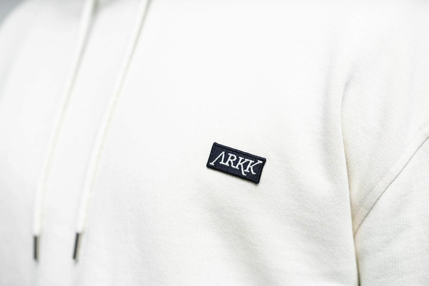ARKK Box Logo Hoodie | Winther White 5 ARKK Box Logo Hoodie | Winther White - Image 3