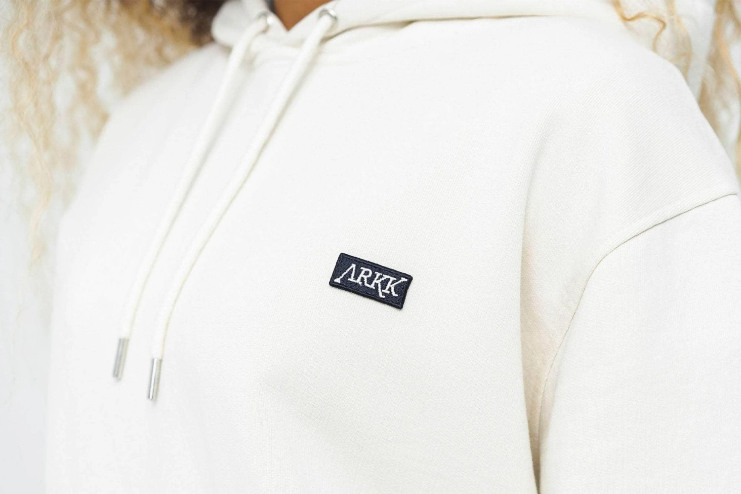ARKK Box Logo Hoodie | Winther White 8 ARKK Box Logo Hoodie | Winther White - Image 6