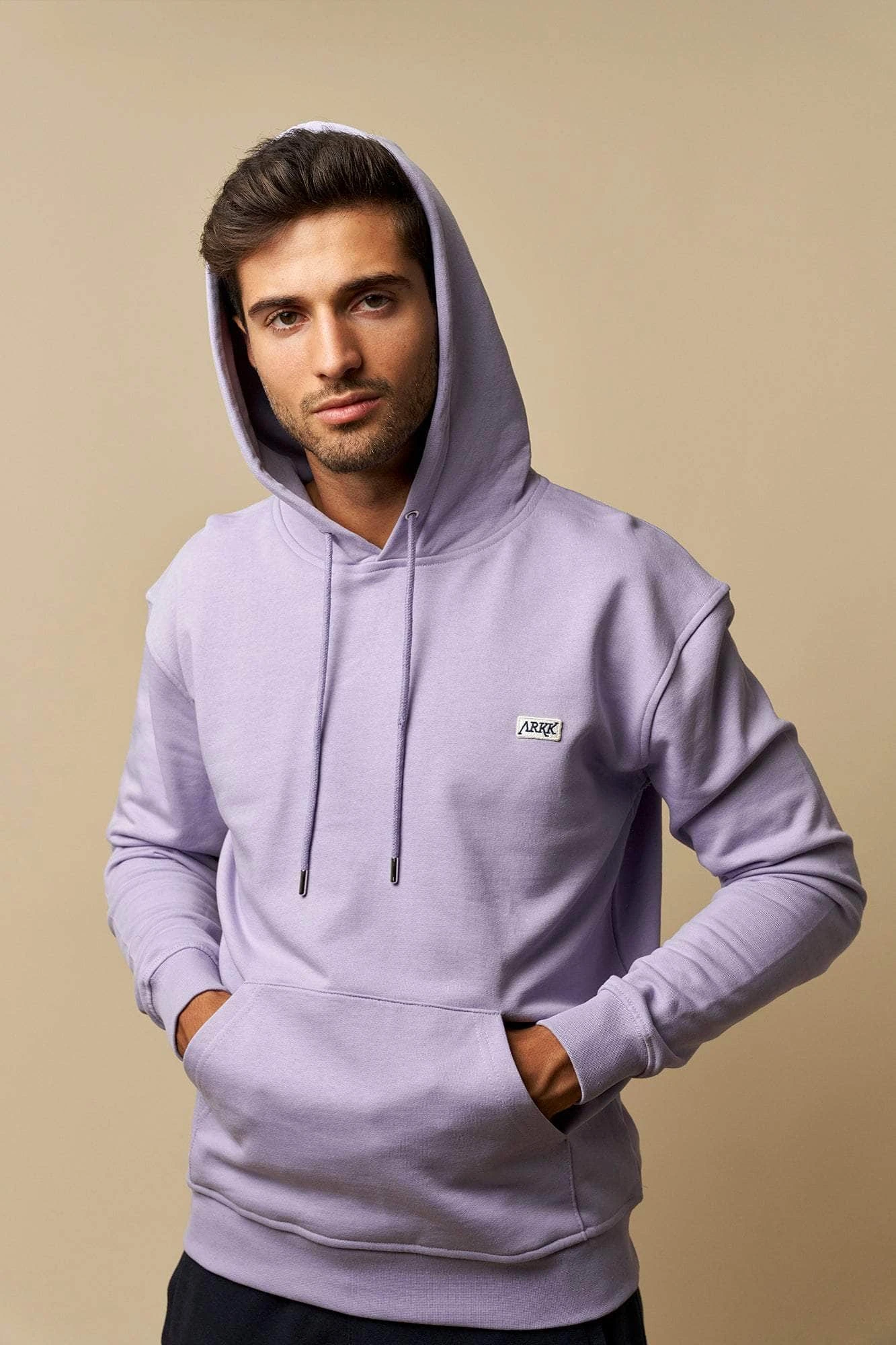 ARKK Box Logo Hoodie | Wisteria 4 ARKK Box Logo Hoodie | Wisteria - Image 3