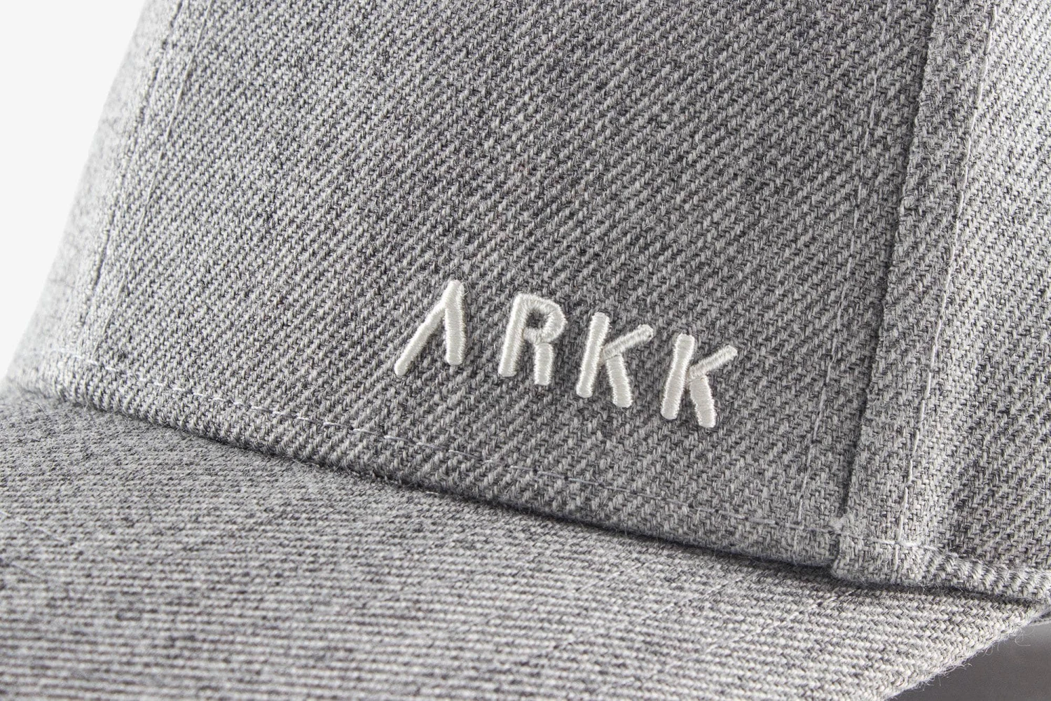 ARKK Classic Baseball Cap | Ice Grey Marshmallow 7 ARKK Classic Baseball Cap | Ice Grey Marshmallow - Image 5