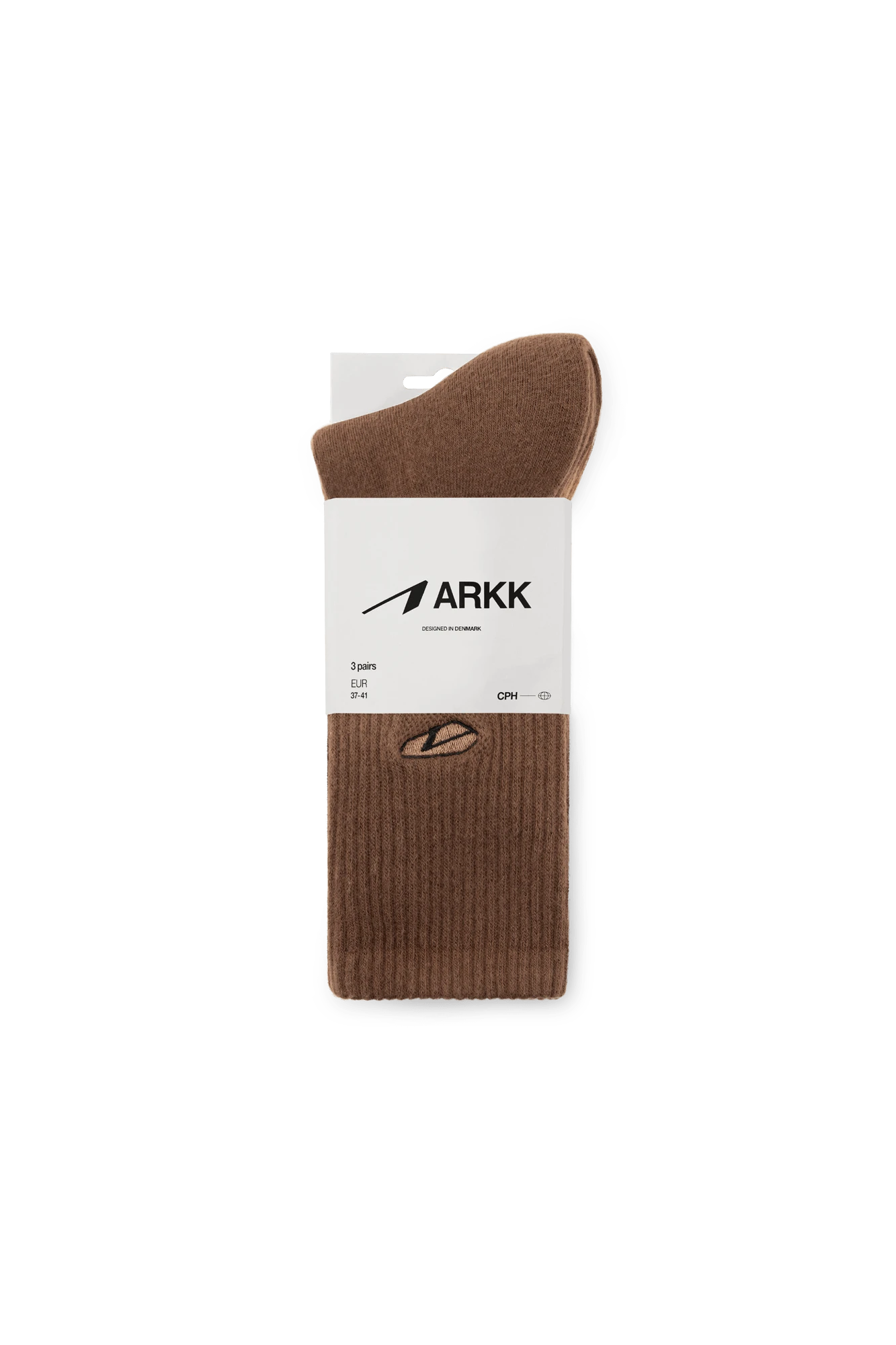 ARKK Cushioned Socks 3-pack | Mocha 4 ARKK Cushioned Socks 3-pack | Mocha - Image 2