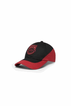 ARKK Football Cap | Black Red