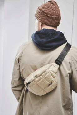 ARKK Padded Bumbag | Light Desert Black -ARKK SALE SHOP ARKK Padded Bumbag Light Desert Black Bumbag AC1022 0210 2