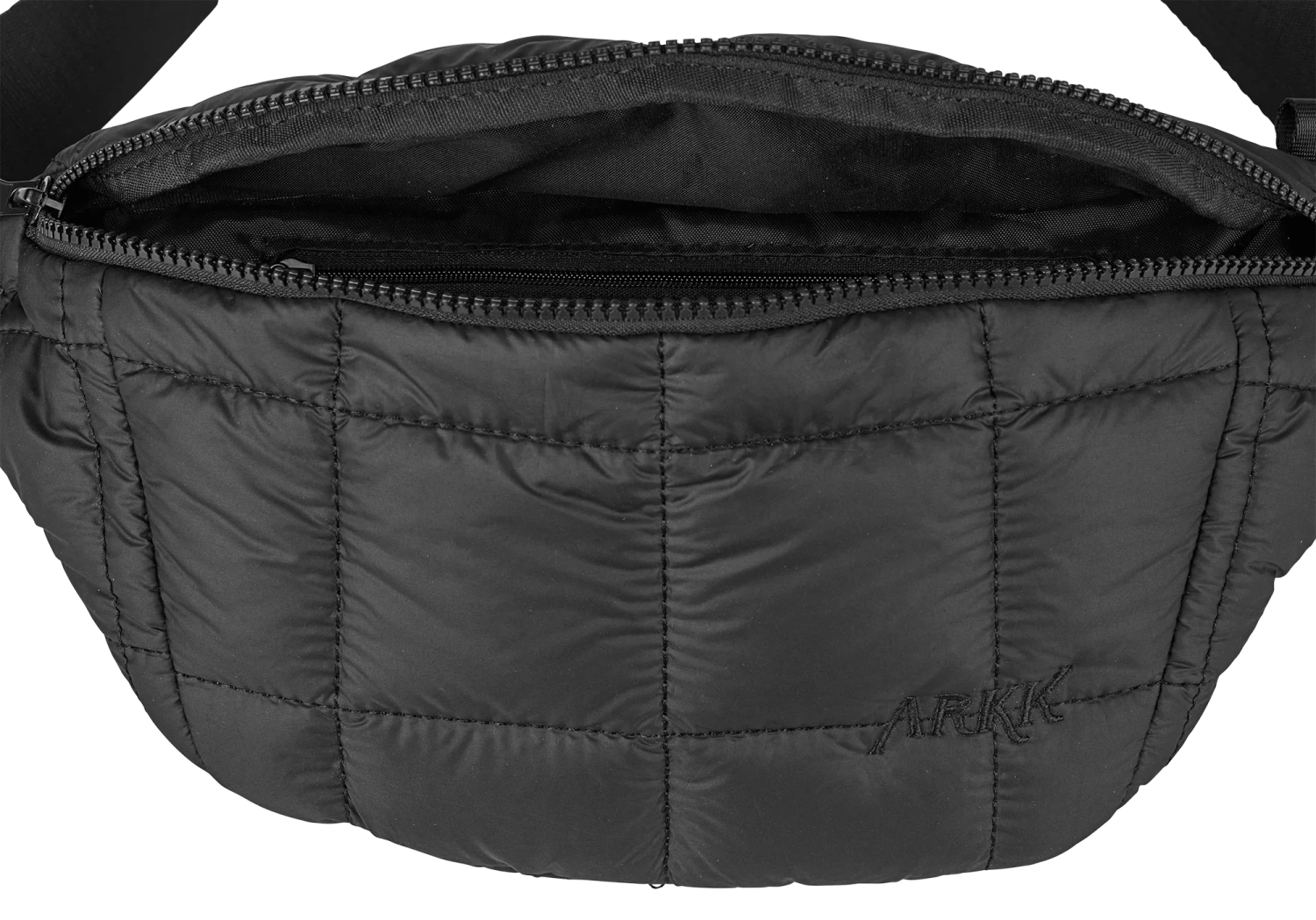 ARKK Padded Logo Bumbag | Black 5 ARKK Padded Logo Bumbag | Black - Image 3