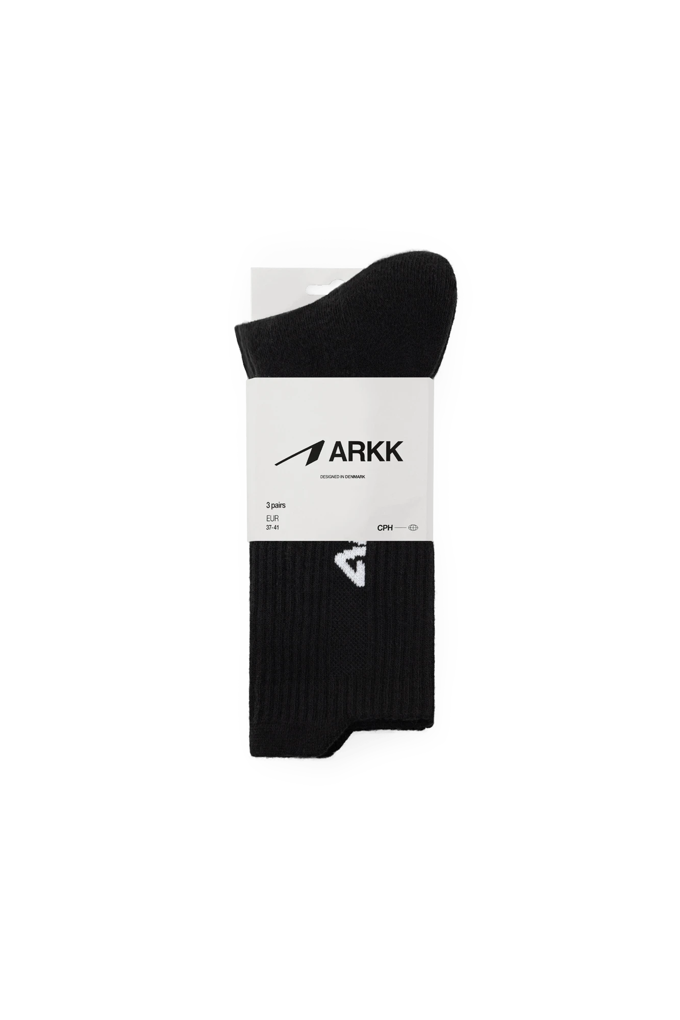 ARKK Tech Socks 3-pack | Black 4 ARKK Tech Socks 3-pack | Black - Image 2