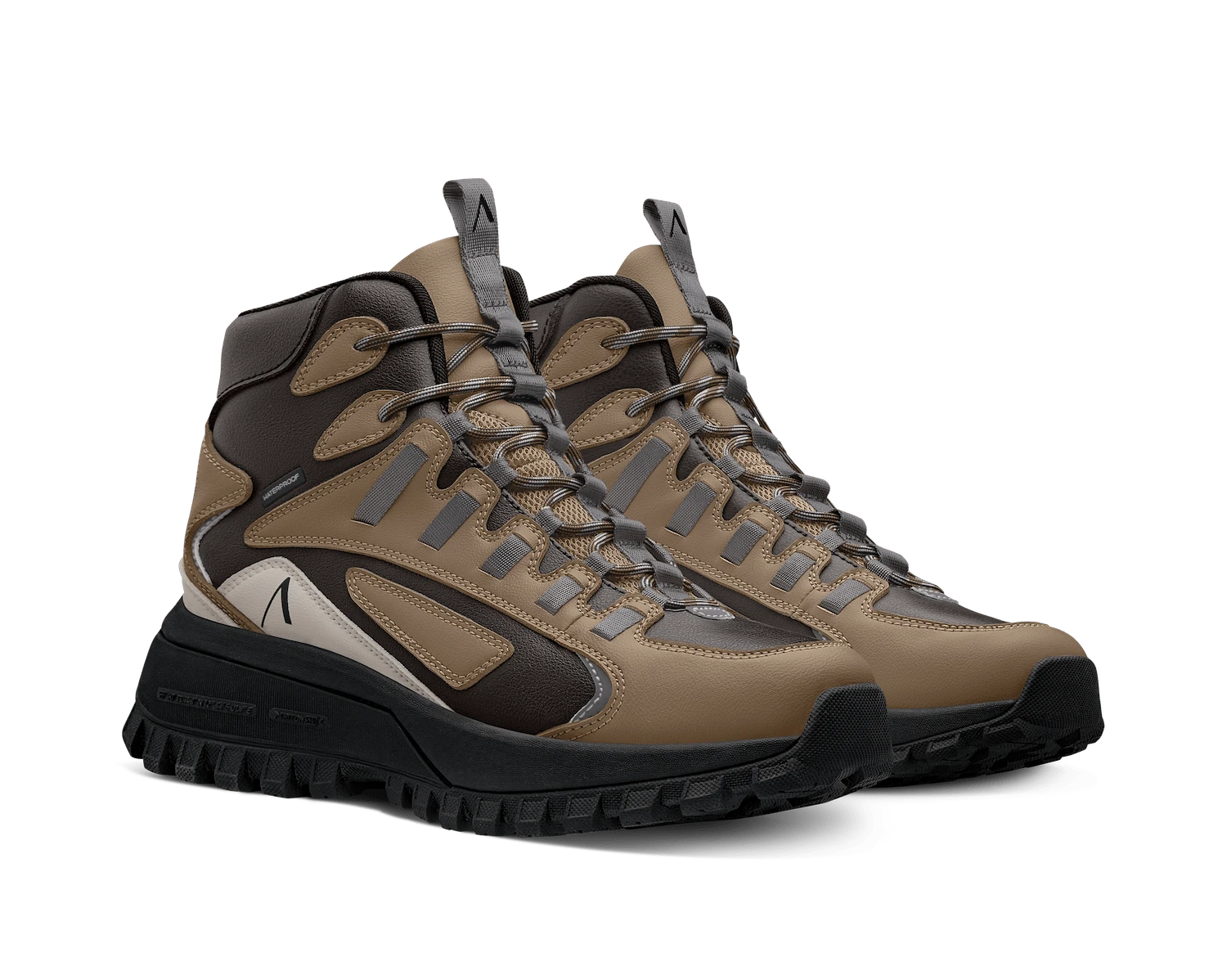 Apaze Hightop Leather HL T-S19 | Raven Tannin | Men 4 Apaze Hightop Leather HL T-S19 | Raven Tannin | Men - Image 2