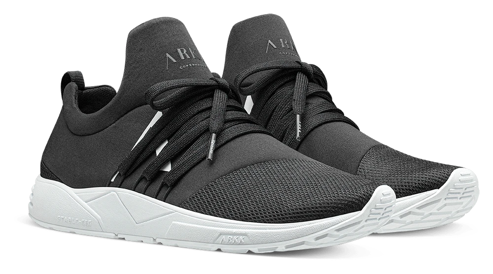 Raven Mesh PET S-E15 | Jet Black White | Women 4 Raven Mesh PET S-E15 | Jet Black White | Women - Image 2