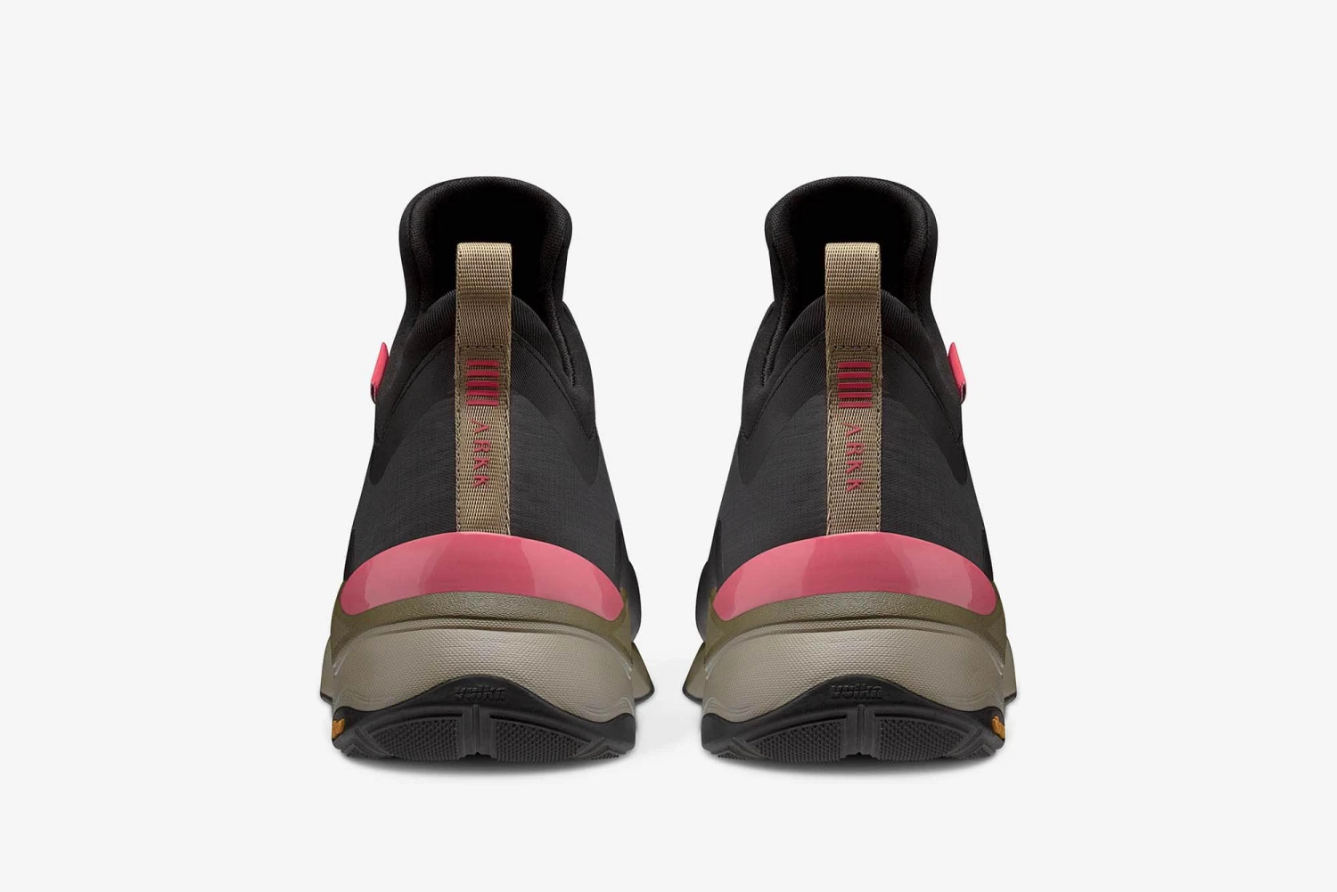 Stormrydr Nylon HL VULKN Vibram | Black Rich Coral | Men 6 Stormrydr Nylon HL VULKN Vibram | Black Rich Coral | Men - Image 4